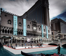 Winter in Venice at The Venetian. // © 2011 The Venetian